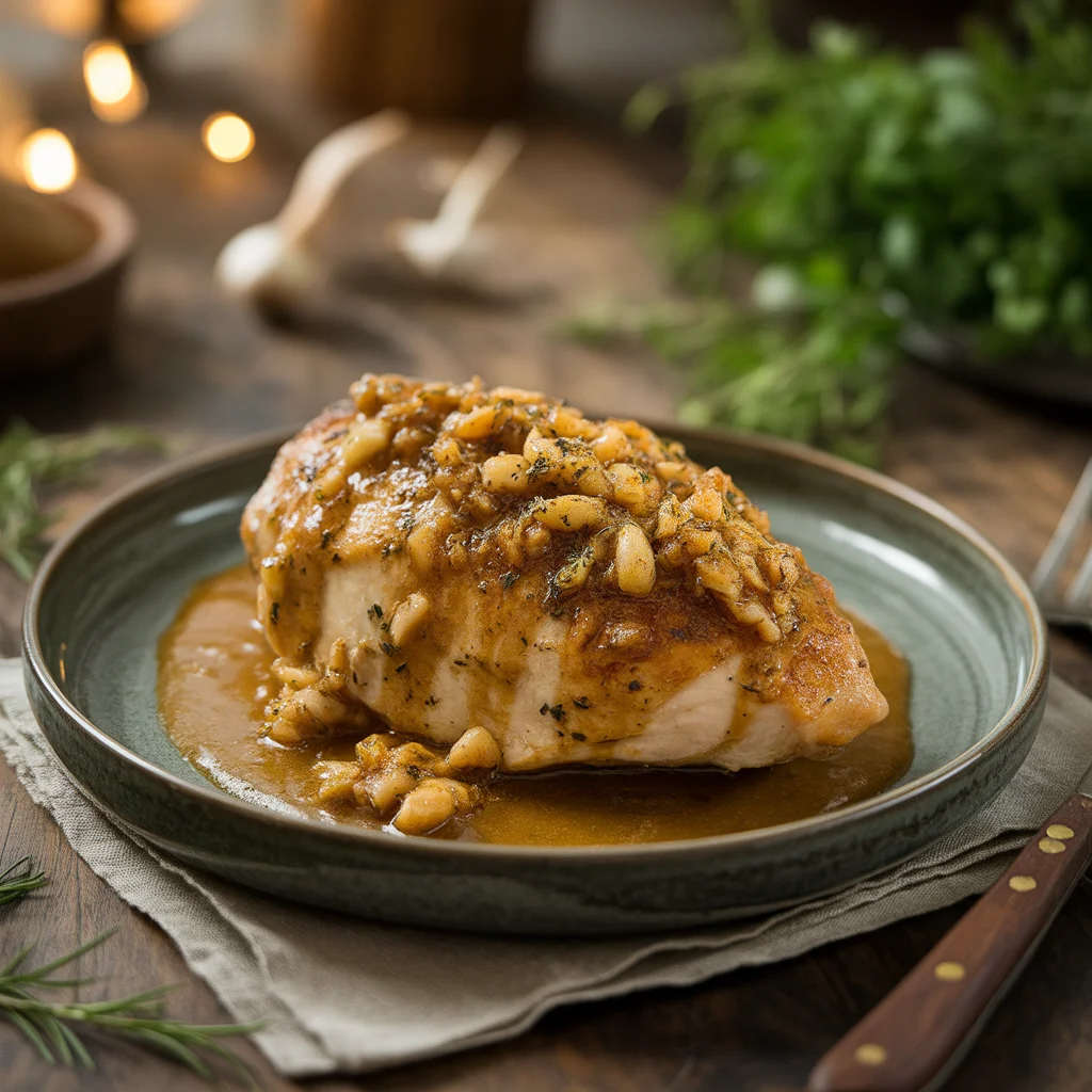 Creamy Garlic Chicken One-Pot: A Simple, Delicious Delight