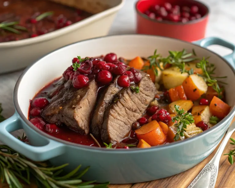 cranberry pot roast